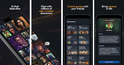 CHARACTER AI APP