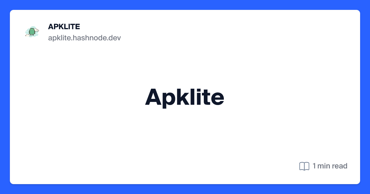 APKLite